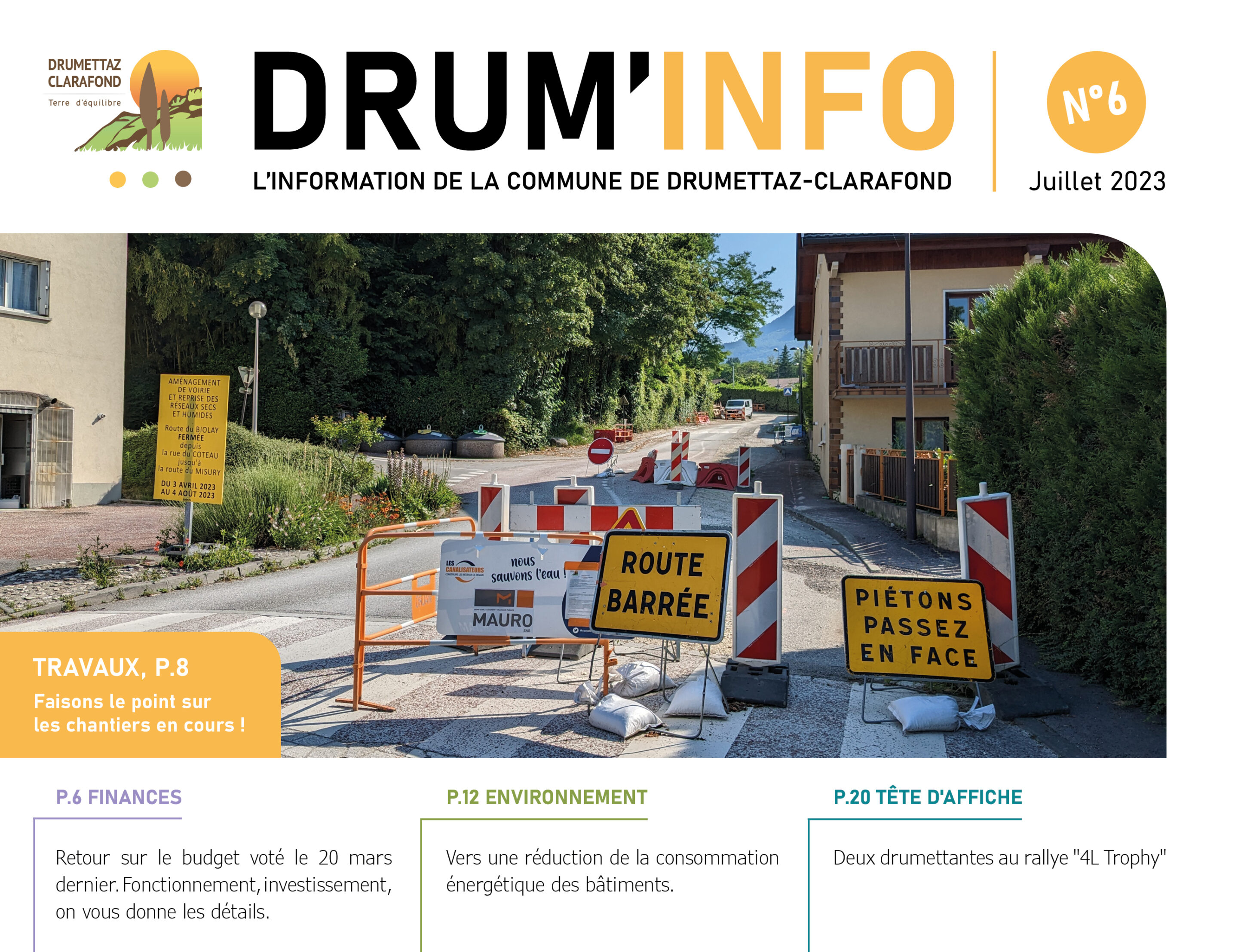 Bulletin municipal Mairie Drumettaz Clarafond
